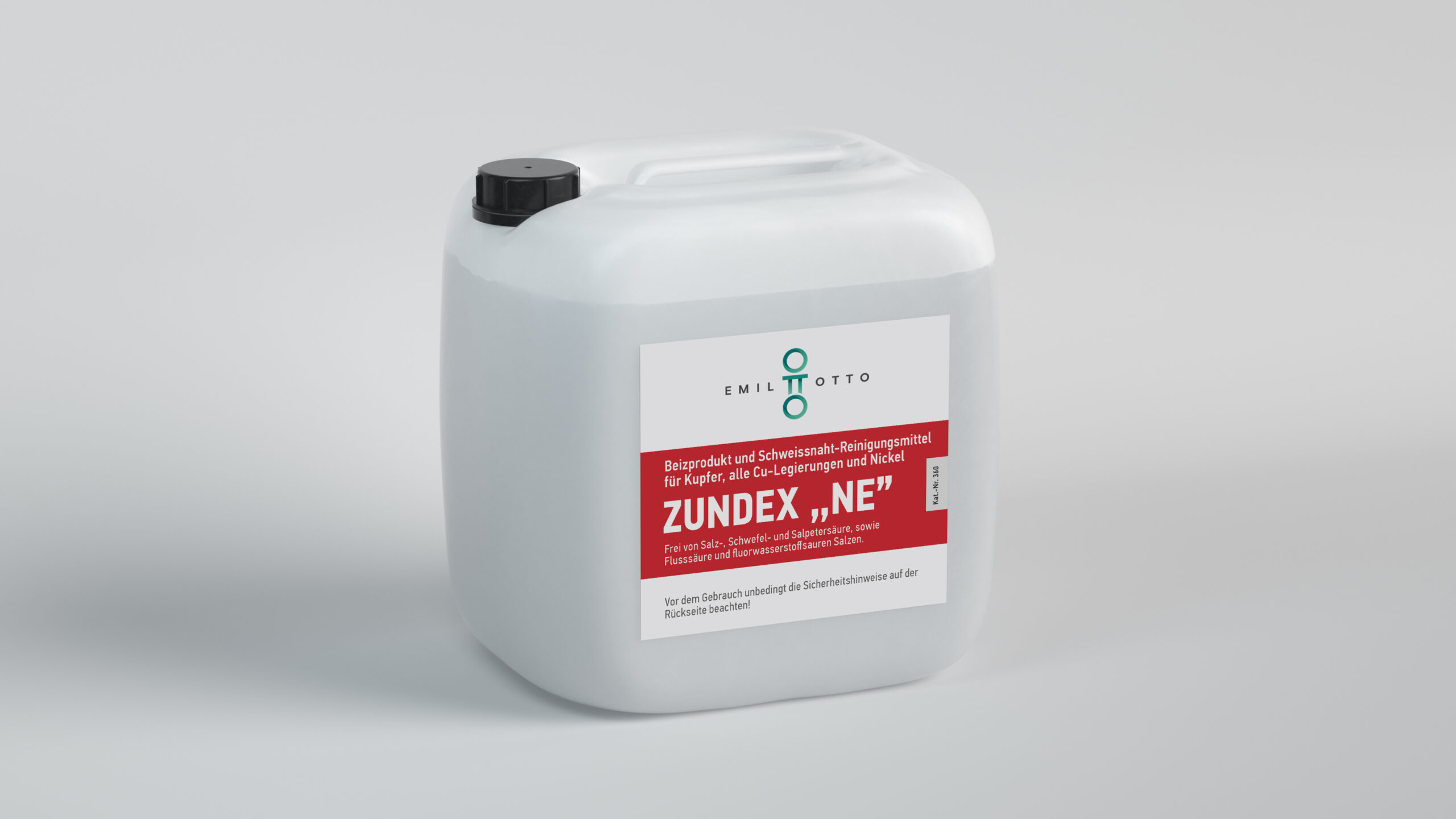 Beizprodukt Zundex NE für Kupfer, Cu-Legierungen und Nickel, Kanister