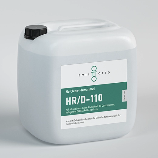 Alkoholbasierendes No Clean-Flussmittel HR/D-110 Multiflux, Kanister