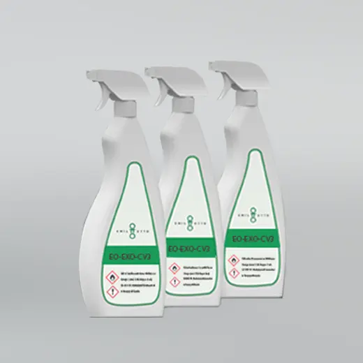 Abbildung Pumpsprühflasche Desinfektionsmittel EO-EXO-CV3