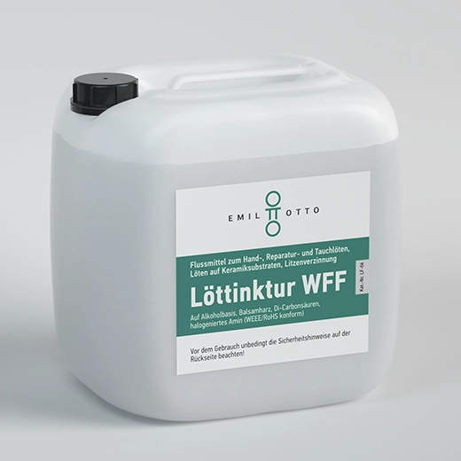 Alkoholbasierendes Flussmittel Löttinktur WFF, Kanister