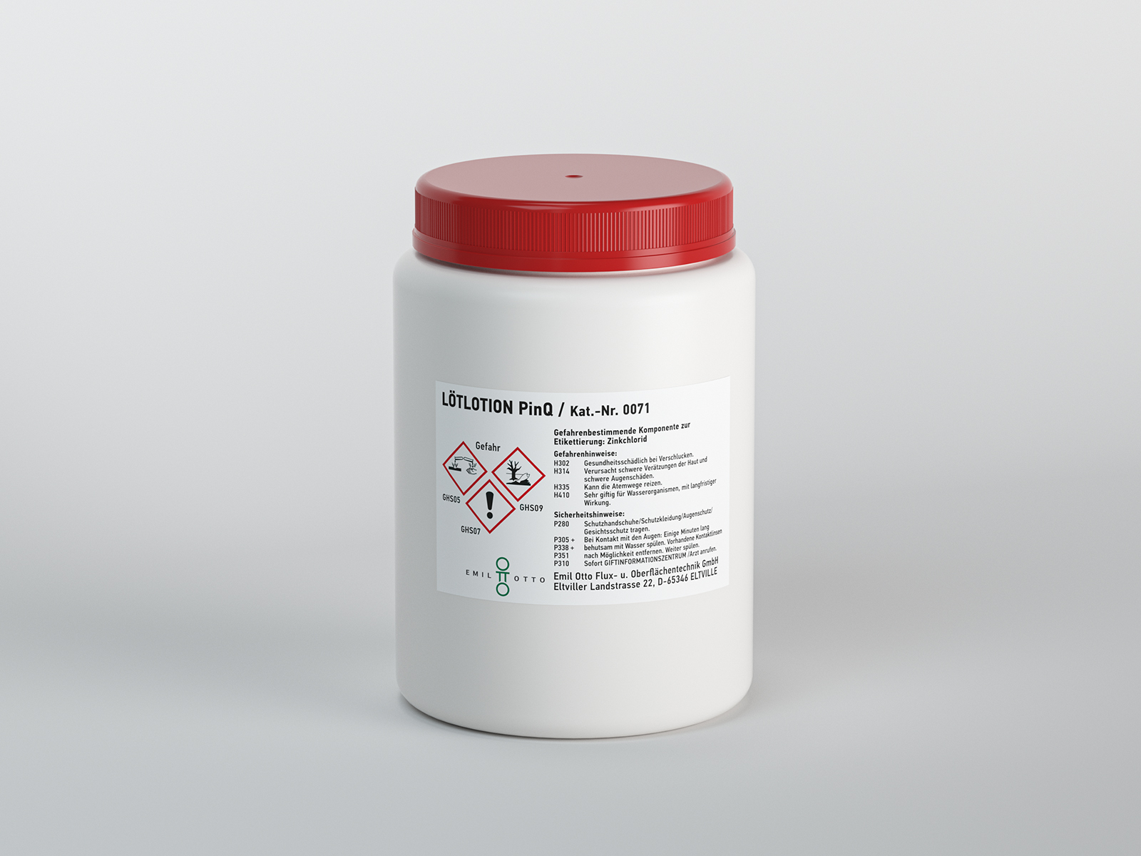 Abbildung EMIL OTTO - Flussmittelpaste Lötlotion PinQ