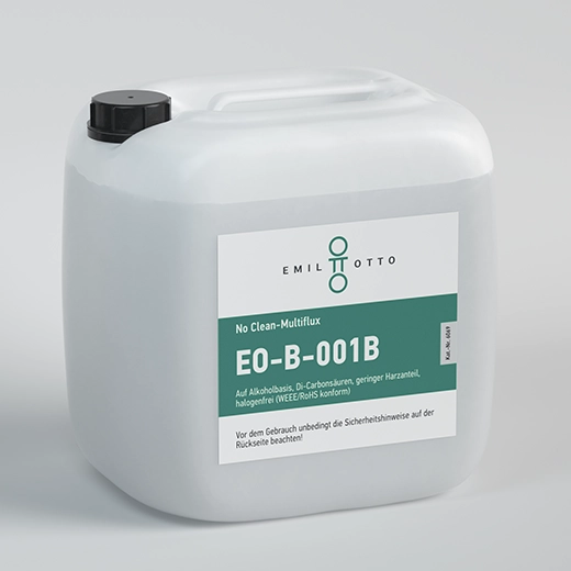 Alcohol-based no-clean flux EO-B-001B, Multiflux, canister