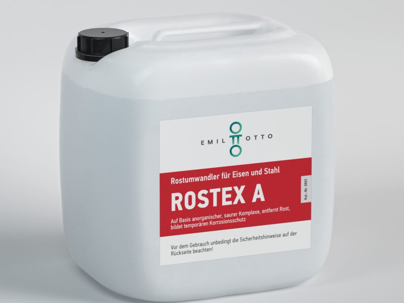 ROSTEX A Rostumwandler für Eisen und Stahl, Kanister