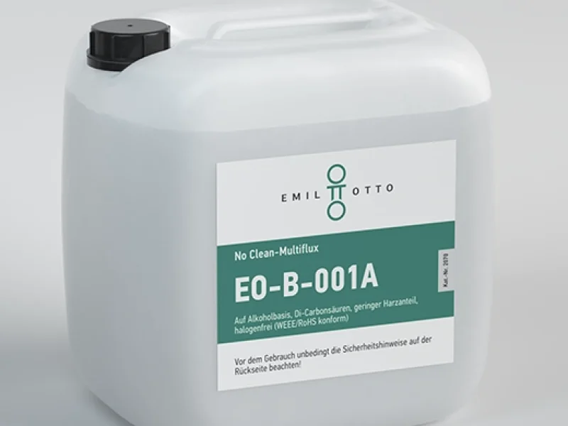 Alkoholbasierendes No Clean-Flussmittel EO-B-001A, Multiflux, Kanister