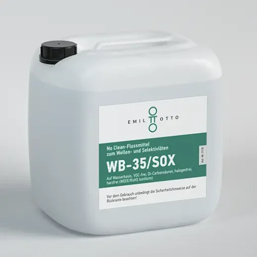 Kanisterabbildung 5 Liter No Clean-Flussmittel WB-35/SOX