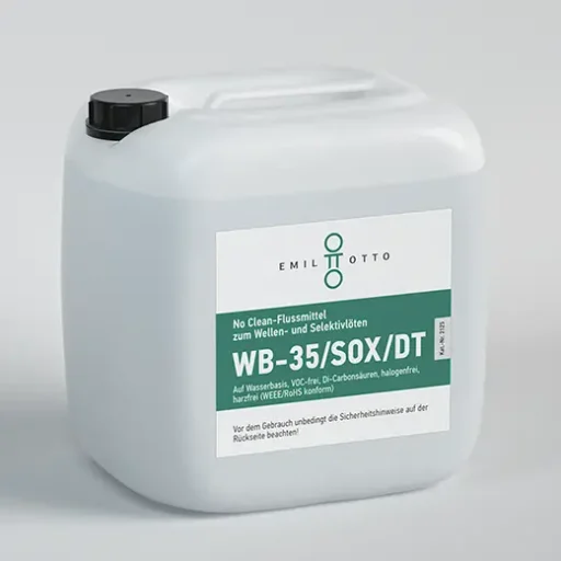 Kanisterabbildung 5 Liter No Clean-Flussmittel WB-35/SOX/DT