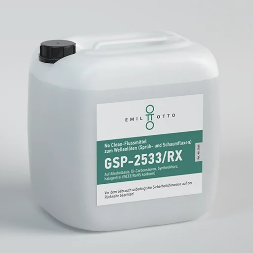 Kanisterabbildung 5 Liter No Clean-Flussmittel GSP-2533/RX