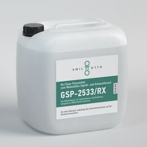 Alkoholbasierendes No Clean-Flussmittel GSP-2533/RX, Multiflux, Kanister