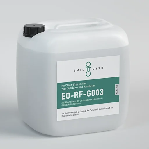 Kanisterabbildung 5 Liter No Clean-Flussmittel EO-RF-G003