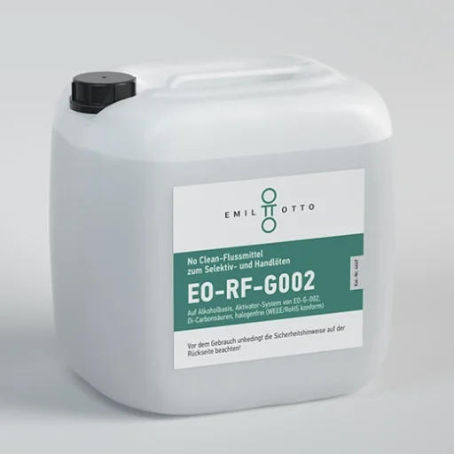 Kanisterabbildung 5 Liter No Clean-Flussmittel EO-RF-G002