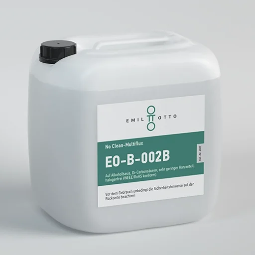 Kanisterabbildung 5 Liter No Clean-Flussmittel EO-B-002B