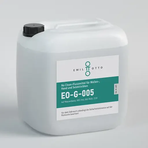Kanisterabbildung 5 Liter No Clean-Flussmittel EO-G-005