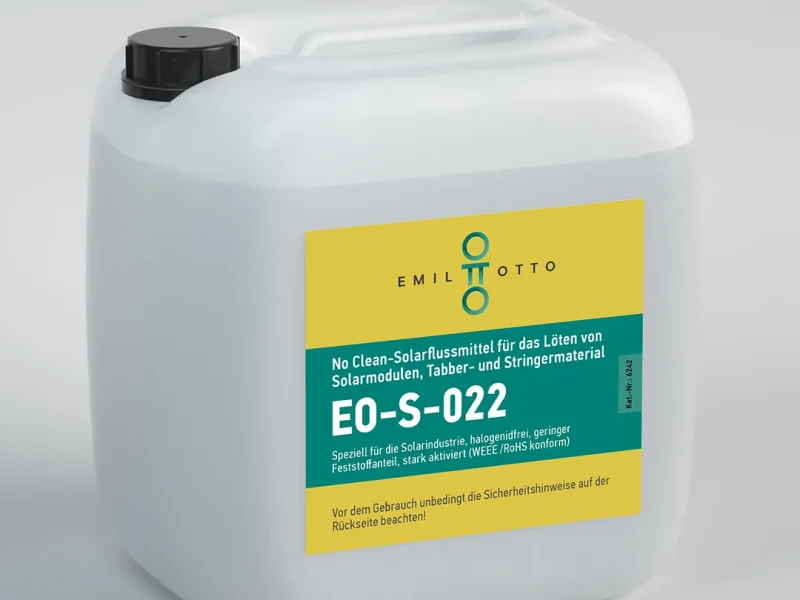 No Clean-Solarflussmittel EO-S-022 No Clean-Solarflussmittel EO-S-022