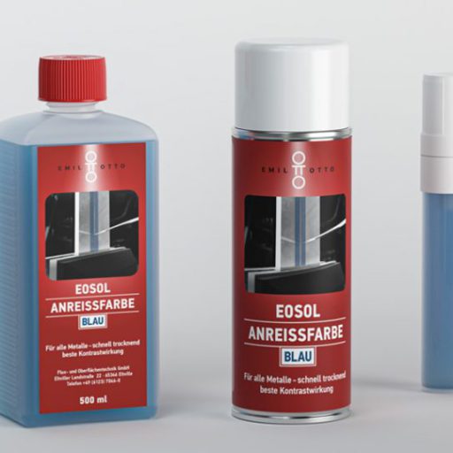 EMIL OTTO - EOSOL Anreißfarbe - Blau transparent