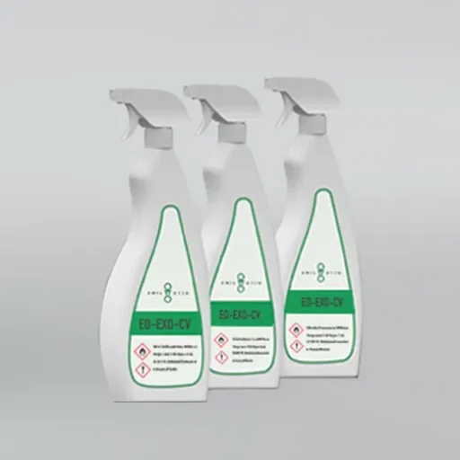 Abbildung Pumpsprühflasche Desinfektionsmittel EO-EXO-CV