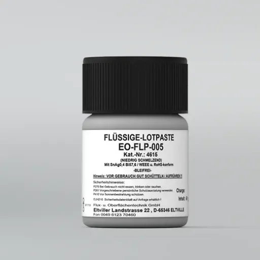 Abbildung 50 g Pinselflasche flüssige Lotpaste EO-FLP-005