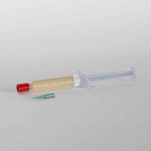 Abbildung 5ml Dosierspritze No Clean-Flussmittelgel EO-Y-014